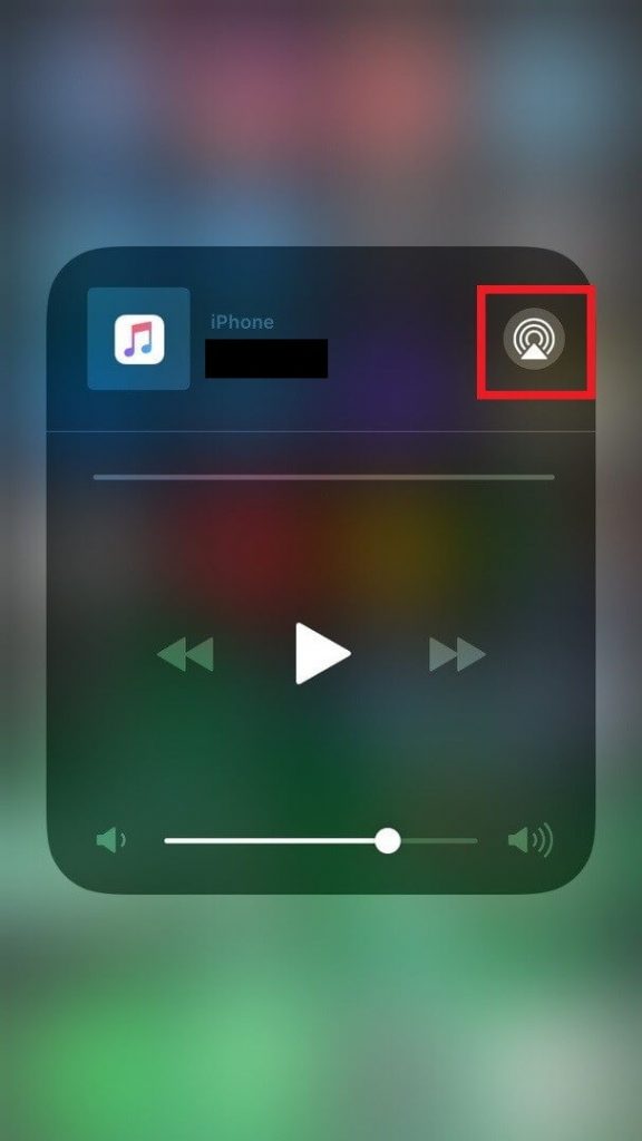 Airplay icon