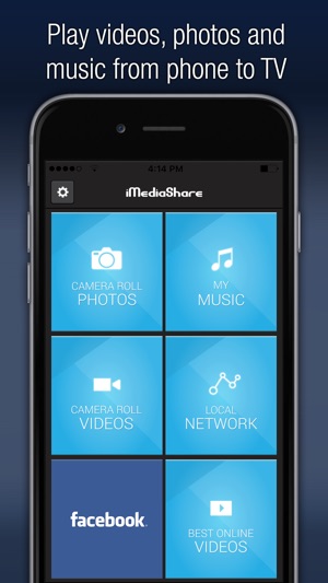 Use iMediaShare to Screen Mirror iPhone to PS4
