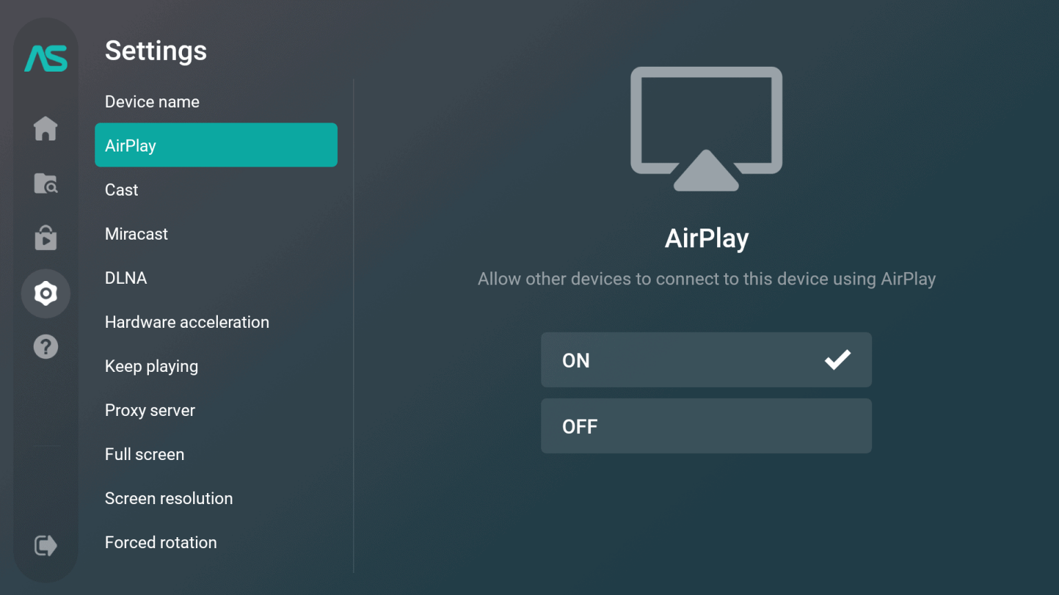 how to airplay from mac to fire tv