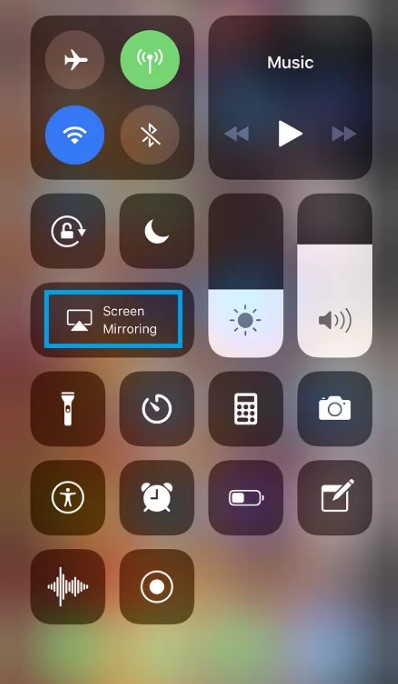 Screen mirroring TikTok on Apple TV AirPlay