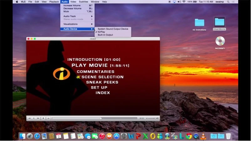 Mark AirPlay on Audio Device