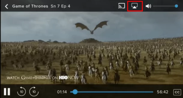 Screen Mirroring option