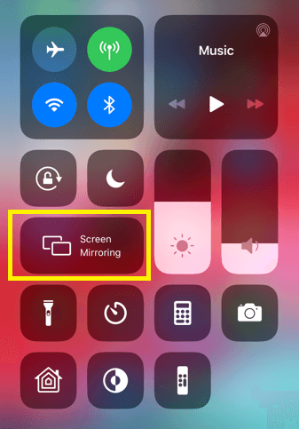 Screen Mirroring on iOS