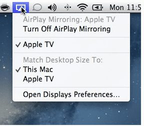 AirPlay from Mac