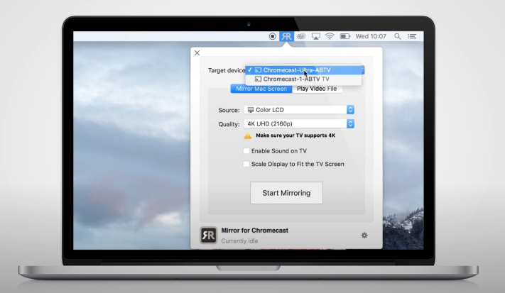 Mirror for Chromecast Mac