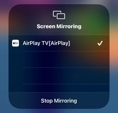Stop AirPlay