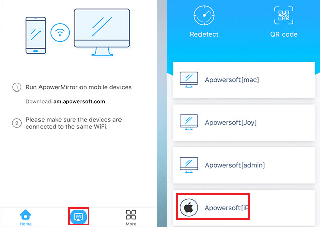 Mirror iPhone to iPad using ApowerMirror