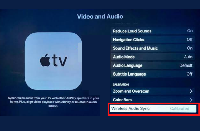 Sync audio
