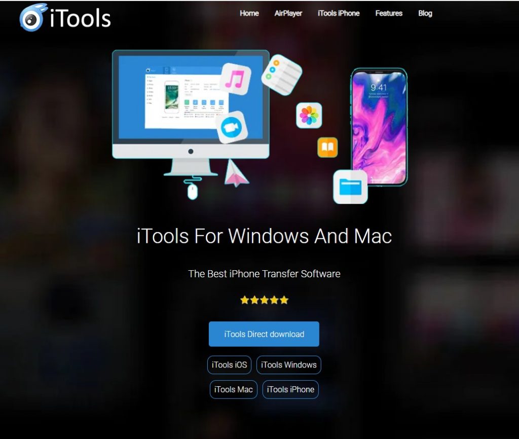 Best Screen Mirroring App for iPhone iTools