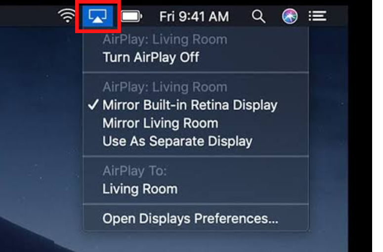 F1 TV AirPlay