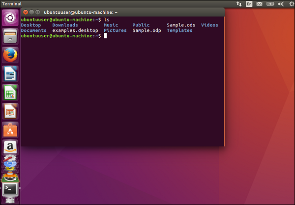 Launch the Terminal to  AirPlay Ubuntu