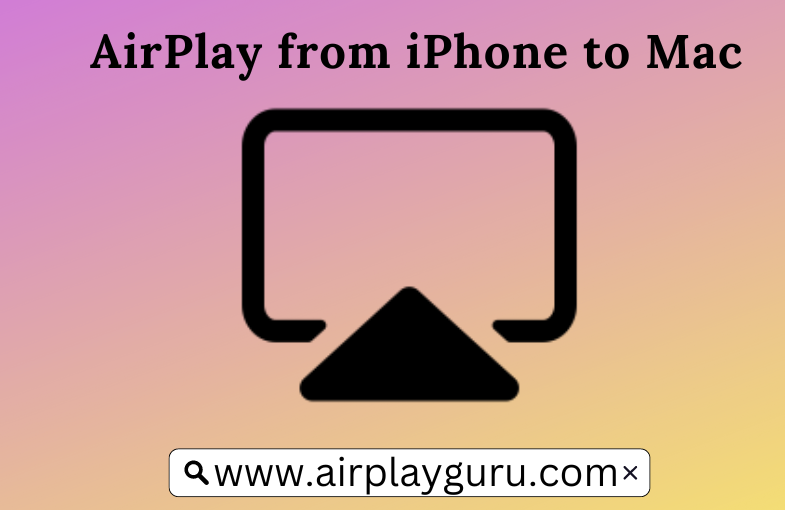 AirPlay from iPhone to Mac