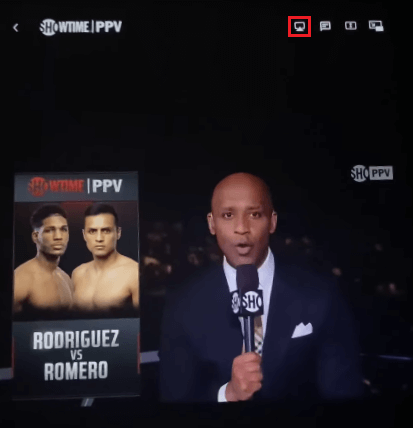AirPlay PBC Boxing Fights from iPhone/iPad to Apple TV/Smart TV