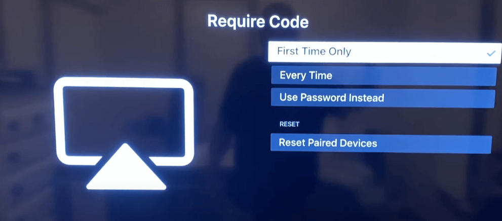 Select Use Password Instead
