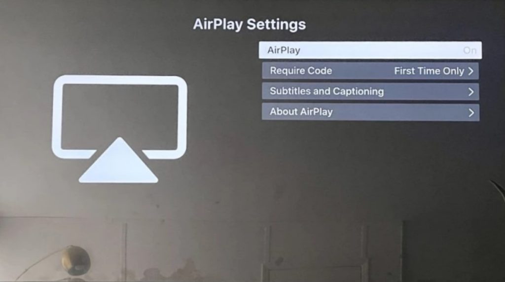 Mirror content on Android TV