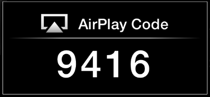 Verify the AirPlay Code