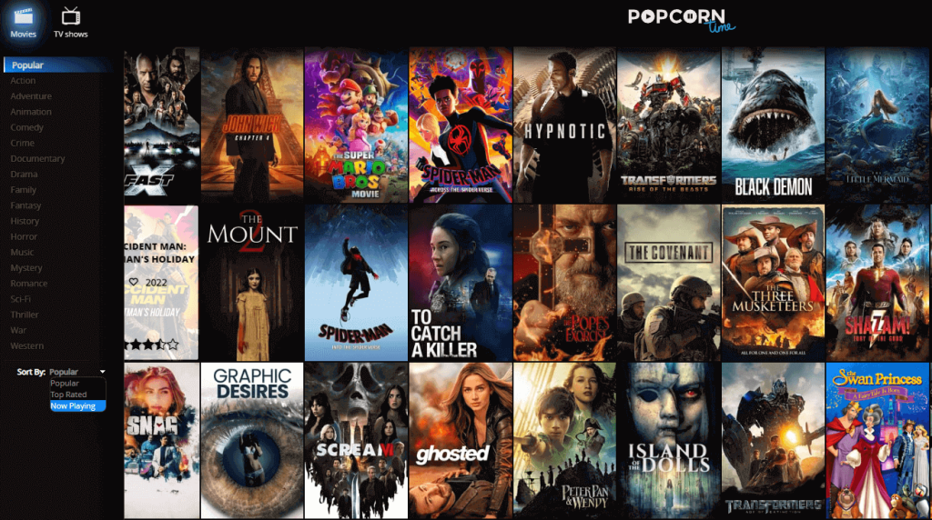 AirPlay Popcorn Time - Official Website