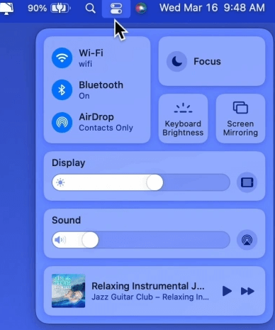 Control center