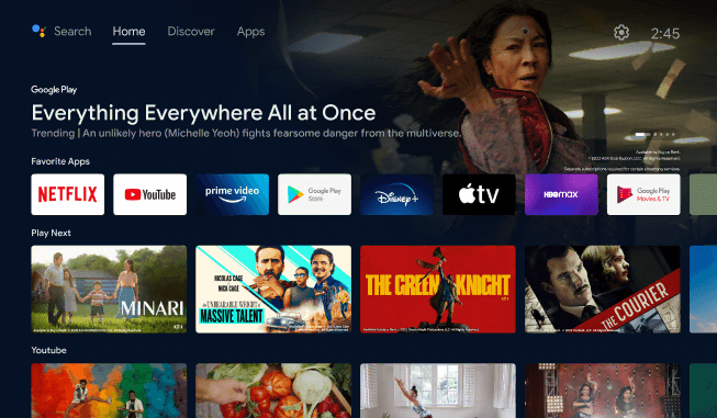 AirPlay to Sony TV: Android TV OS
