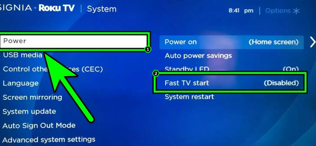 Fast TV Start Roku