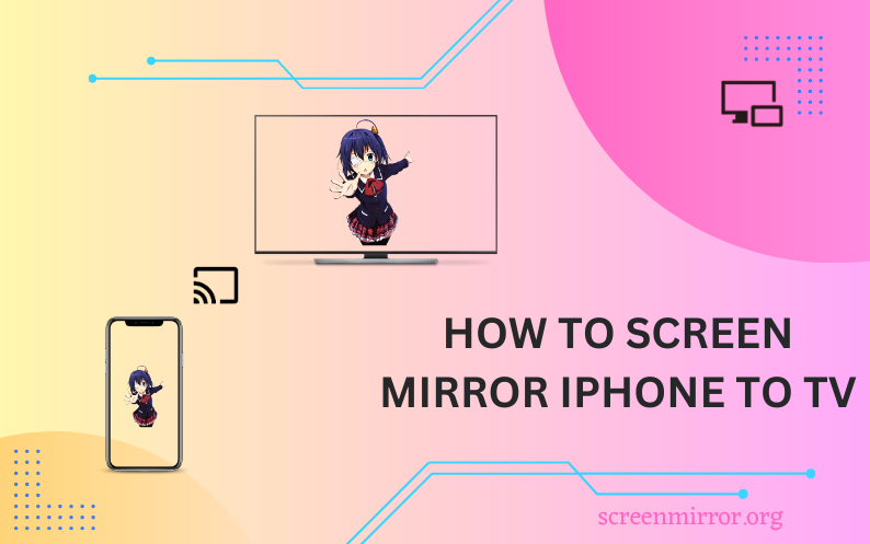 How to screen mirror iPhone to TV