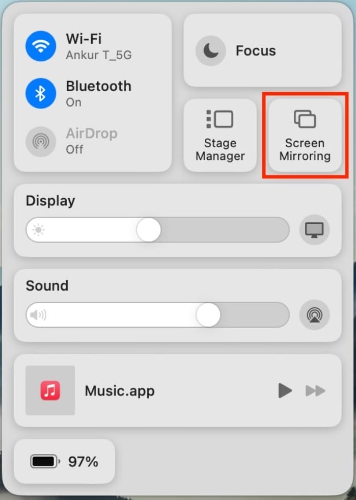 AirPlay WhatsApp