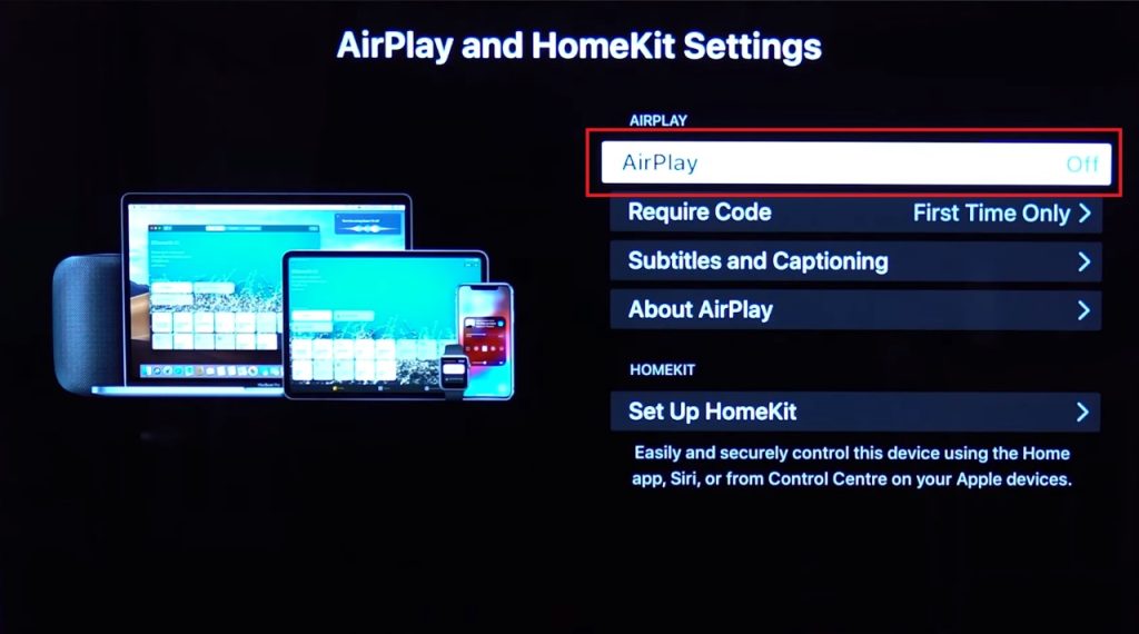 AirPlay on TCL Google TV