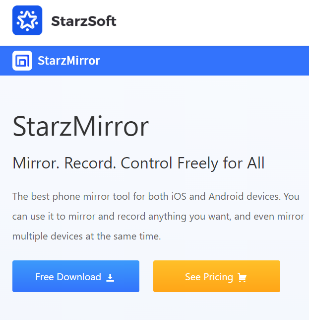 Install StarzMirror