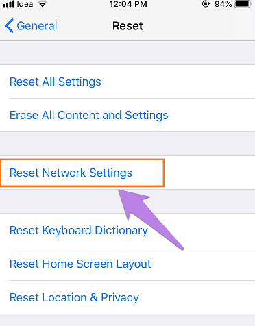 Restart your iPhone to fix Samsung TV screen mirroring not working 