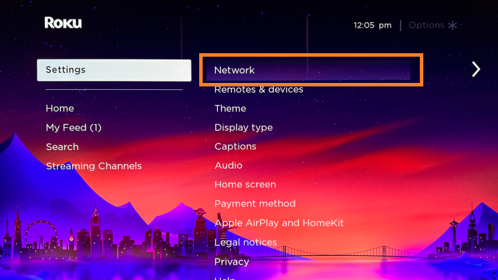 Select Network and change them to private