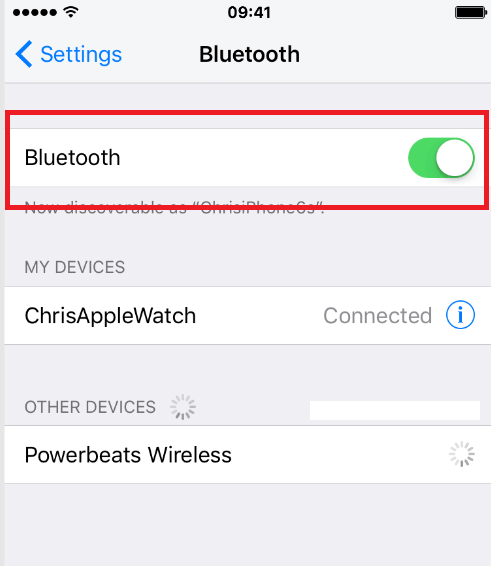 Screen Mirroring not working on iPhone - Turn off bluetooth
