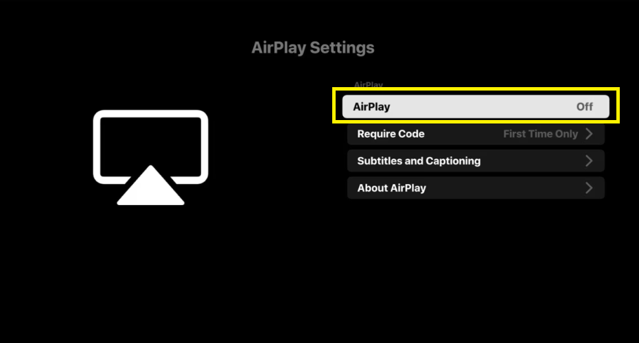 Turn On AirPlay on Akai Android TV
