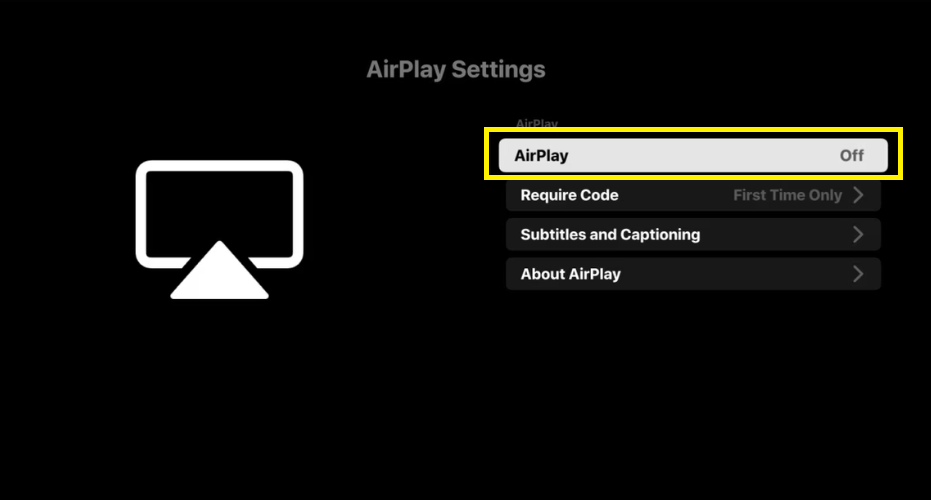 Turn On AirPlay on Soniq Google TV